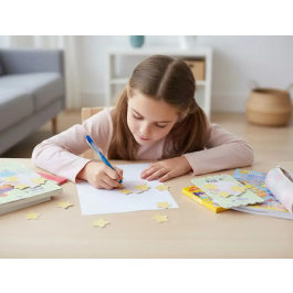 Imaginovo Bloc Notas Adhesivas 70x70 mm Nubes Fantasía 20 Hojas