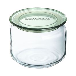 Tarro Luminarc Pure Jar Verde Vidrio 500 ml (6 Unidades)