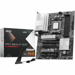 MSI PRO B840-P WiFi Placa Base AMD B840 Zócalo AM5 ATX DDR5 M.2 Wi-Fi 7