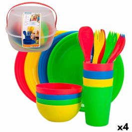 Set de pícnic Aktive 22,5 x 1,5 x 22,5 cm Polipropileno (4 Unidades) Precio: 46.49999992. SKU: B1EGXBM5LT