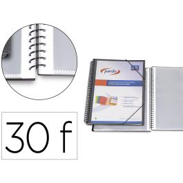 Carpeta Pardo Escaparate Con Espiral 30 Fundas Folio Personalizable Color Negra Precio: 9.0749998427. SKU: B189RTNN8S