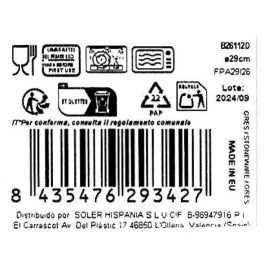 Plato Pasta Barroc 29 cm - Inde (6 Unidades) Plato Pasta Barroc 29 cm - Inde (6 Unidades)