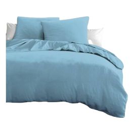 Home Linge Passion HP72066 Juego de edredón de 3 piezas, Microfibra 82 g, 240 x 260 cm, Azul cielo Precio: 31.50000018. SKU: B19DMBQESY