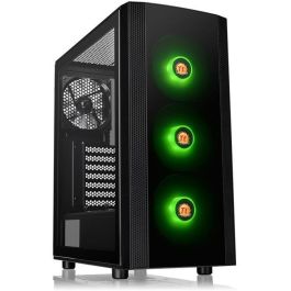 Thermaltake Versa J25 TG RGB - Torre Gaming RGB con Panel Lateral de Cristal Templado