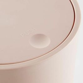 Today TOD3574641271138 Papelera de Baño Utility Rosa 8,5 L, Polipropileno, Ø 21 x H 29 cm