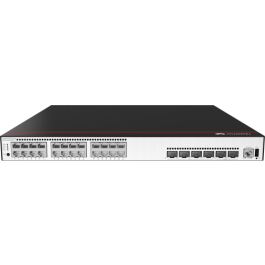 Huawei S5735-S24P4XE-V2 Switch Gigabit Ethernet PoE 24 Puertos RJ-45 4 Puertos SFP+ 1U Negro Metálico