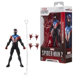 Hasbro Marvel Legends Series Miles Morales Spider-Man Traje Boricua Videojuego Spider-Man 2 Gamerverse Figura Acción 15cm Articulable con 5 Accesorios Precio: 27.89000027. SKU: B1CP6KFBVM