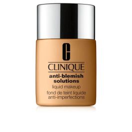 Clinique Maquillaje Fluido ANTIBLEMISH Base Anti-Imperfecciones con Ácido Salicílico Mate Sin Aceites #Honey 30 ml