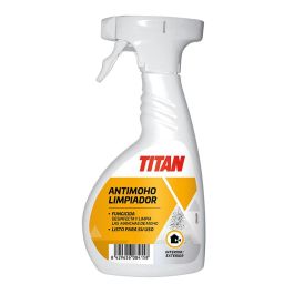 Titan Limpiador Antimoho 500 ml Desinfectante de Contacto para Paredes, Azulejos, Interiores y Exteriores - Listo Uso