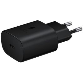 SAMSUNG EP-TA800 Cargador Rápido 25W USB-C Negro (Adaptador de Corriente)