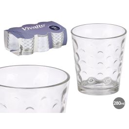 Set 6 Vasos Puntos 280Ml Vivalto 33x9x18cm (Set de 8) Precio: 26.76036. SKU: B145H65D3F