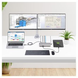 StarTech USB4 DOCKING STATION DUAL 4K - USB-C 40Gbps, Doble HDMI 4K 60Hz, 100W PD, 6x USB
