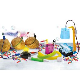 Lisciani Giochi AUC8008324093168 - Genius Science - Juego de Ciencia - Electricidad - 50 Experimentos