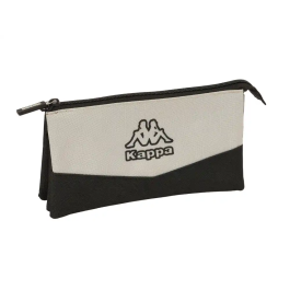 Safta Estuche Portatodo Kappa Grey Tres Cremalleras 120x220x30 mm Precio: 14.3143. SKU: B1EX53SKQR