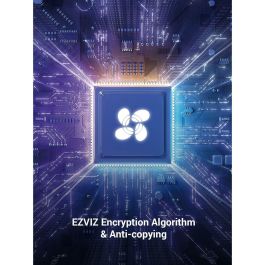 EZVIZ CS-DL-IC-CPU-R200-GR Mando de Entrada Inalámbrico Sin Llave, Llave Electrónica de Acceso, Color Negro, 32x40mm