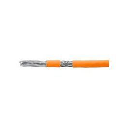 EQUIP 187321 Cable de Red Ethernet Cat7 S/FTP 4P23 100m Naranja LSZH