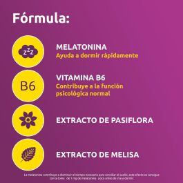 Supradyn Sueño Gummies Melatonina 1mg Vitamina B6 Melisa Pasiflora 30 Unidades