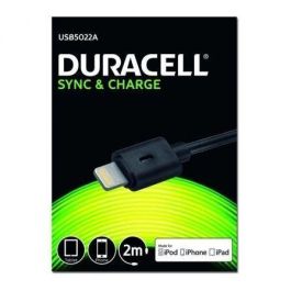 Cable USB Lightning Duracell USB5022A/ USB Macho - Lightning Macho/ 2m/ Negro Precio: 15.94999978. SKU: B1BX2XX2G9