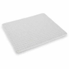 Today TOD3574641271626 Alfombra antideslizante para baño o ducha, forma Rectangular, 40 x 60 cm, color Blanco