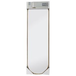 Home Deco Factory Espejo Dorado Lounge 100 cm x 30 cm con Marco de Vidrio/Cristal Máquina
