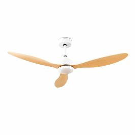 Ventilador de Techo con Luz LED y 3 Aspas ABS Wuled InnovaGoods Madera 36 W 52" Ø132 cm Ventilador de Techo con Luz LED y 3 Aspas ABS Wuled InnovaGoods Madera 36 W 52" Ø132 cm