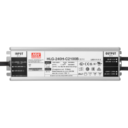 Driver LED Meanwell 240W 90-305VAC 2100A IP67 Driver LED Meanwell 240W 90-305VAC 2100A IP67