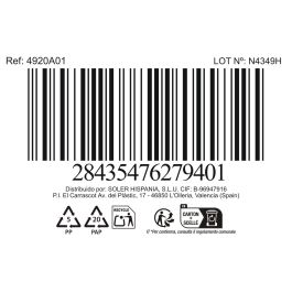 La Mediterranea Plato Hondo Macarella Green 21 cm x 4 cm (18 Unidades)