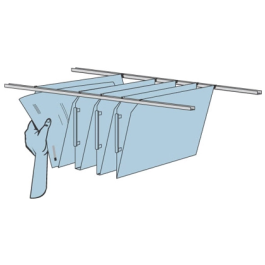 Paperflow Guias armarios eoso2r.02 carpetas colgantes pack de 2 1055x80x80 mm Precio: 13.50000025. SKU: B1HQ8M6HWA