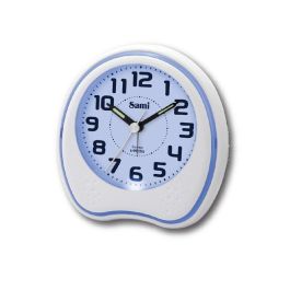 SAMI Despertador Sami Infantil Blanco con Melodías y Luz, Color Negro Precio: 12.1121. SKU: B1E2PLMF4K