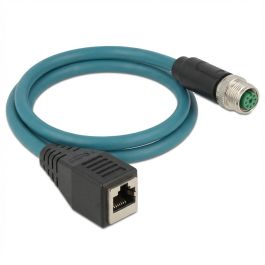 DeLOCK M12 Cable Adaptador X-kodiert 8 Pin Macho a RJ45 Hembra 50 cm Precio: 47.5167. SKU: B14ZSNJKY4
