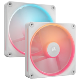 Corsair iCUE LINK LX140-R RGB Carcasa del ordenador Ventilador 14 cm Blanco 2 pieza(s)