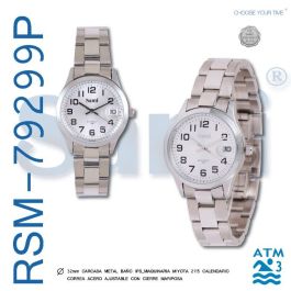 SAMI Reloj de Mujer con Fecha y Correa de Acero, Resistencia al Agua 3 ATM y Pantalla IPS, Modelo sra 12 nos Precio: 23.6313. SKU: B18BEV9KZK