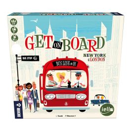Devir Juego de Mesa Get On Board - Juego de Estrategia Urbana para 2-5 Jugadores, 30 Minutos, Edad 8+ Precio: 23.50000048. SKU: B179K96MBS