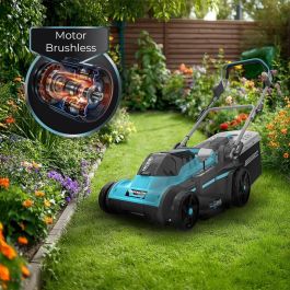 Cecotec Cortacésped de batería E3 Liberty Z Plus 20V 38cm 40L Brushless 3en1 mulching