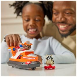 Spinmaster SPI6072684 Patrulla Canina - Figura de Zuma con Vehículo de Bomberos y Rescate, para Niños de 3 años o más
