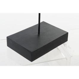 DKD Home Decor Beige Negro 12 x 56 x 40 cm conchas y hierro