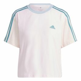 Camiseta de Manga Corta Mujer Adidas 3S Cr Blanco Precio: 30.8913. SKU: B1FBYSLYPZ