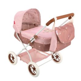Muñecas Arias Coche de Muñeca Oso con Bolso para Niñas - Altura Manillar 55 cm, Medidas 37x56x56 cm - Edad Recomendada 3+ Años
