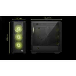 MSI Caja PC MAG FORGE 330R AIRFLOW ATX Negro 306-7G23R42-HH9