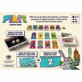 Asmodee Juego de Mesa Pikit Kaijus vs Mechas Estratégico Emocionante