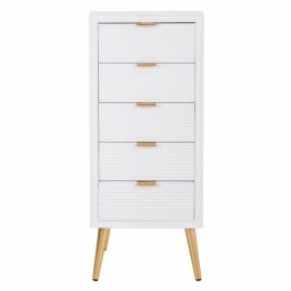 Cajonera Alexandra House Living Dorado Madera MDF 36 x 100 x 42 cm