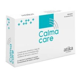 ATIKA Calmacare con Cúrcuma Bio-Optimizada, Membrana de Huevo y Vitamina C para Huesos y Cartílagos 60 Cápsulas Precio: 33.4999995. SKU: B19WL6VQPZ