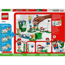 LEGO 71409 Super Mario Maxi-Spikes Wolken-Challenge Set Expansión con 3 Figuras Bumerang-Bruder y Piranha-Pflanze 540 piezas