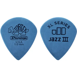 Dunlop Tortex Jazz III /Blue - 1.00Mm Pack 12 Unidades Púas Guitarra Precio: 5.68999959. SKU: B1H54XRBQK