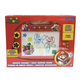 Pizarra mágica SUPER MARIO formato A5 con accesorios magnéticos para dibujar en colores - LEXIBOOK