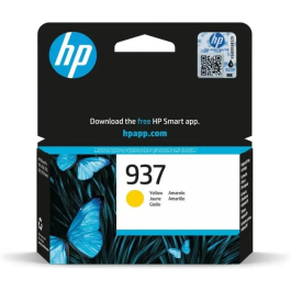HP Cartucho de Tinta Amarillo Nº 937 para Officejet Pro 9110B, 9120, 9120B, 9130, 9130B, 9700, 9720, 9730E, 9700E Series - Rendimiento 800 páginas Precio: 26.94999967. SKU: B18RGYTK2Q