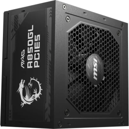 MSI MAG A850GL PCIE5 Fuente de Alimentación 850W 80 Plus Gold ATX Totalmente Modular Color Negro