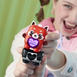 Hasbro HASG2215ES0 Nano-mals Pamanda, el panda rojo, compañero electrónico interactivo con más de 70 reacciones, para niños a partir de 5 años