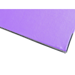 Liderpapel Archivador de palanca Documenta Folio forrado PVC, Rado, lomo 52 mm, lila, con compresor metálico