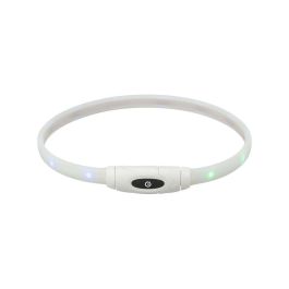 Collar LED para Mascotas Trixie Multicolor Silicona Plástico